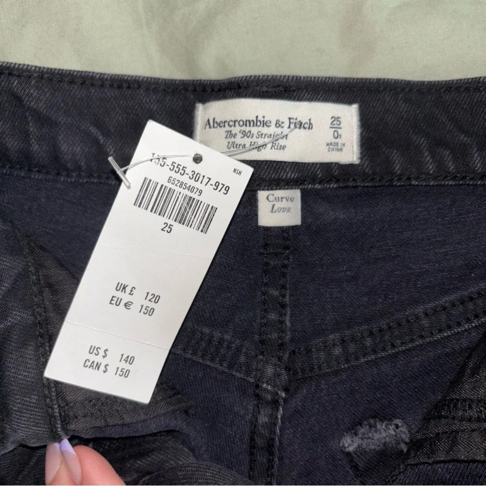 Abercrombie Leather Jeans - Picture 5 of 7
